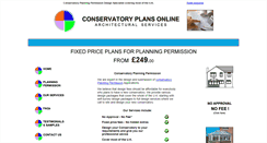 Desktop Screenshot of conservatoryplansonline.co.uk